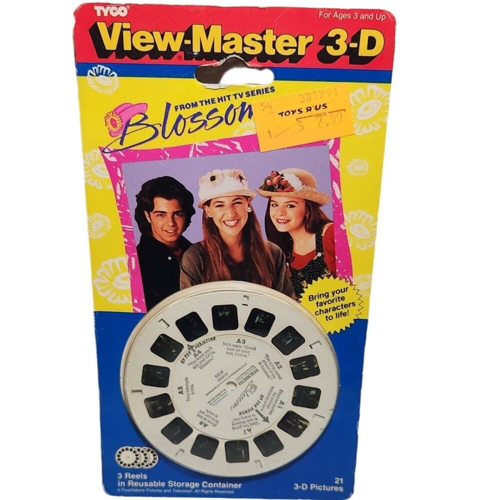 View-Master 3-D Blossom TV Show Series Vintage 3pk Reels (Tyco, 1993) Sealed